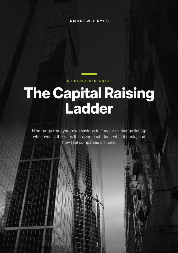 Cover of The Capital Raising Ladder by Andrew Hayes